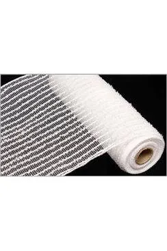 10" Snowdrift Deco Mesh: White (10 Yards)