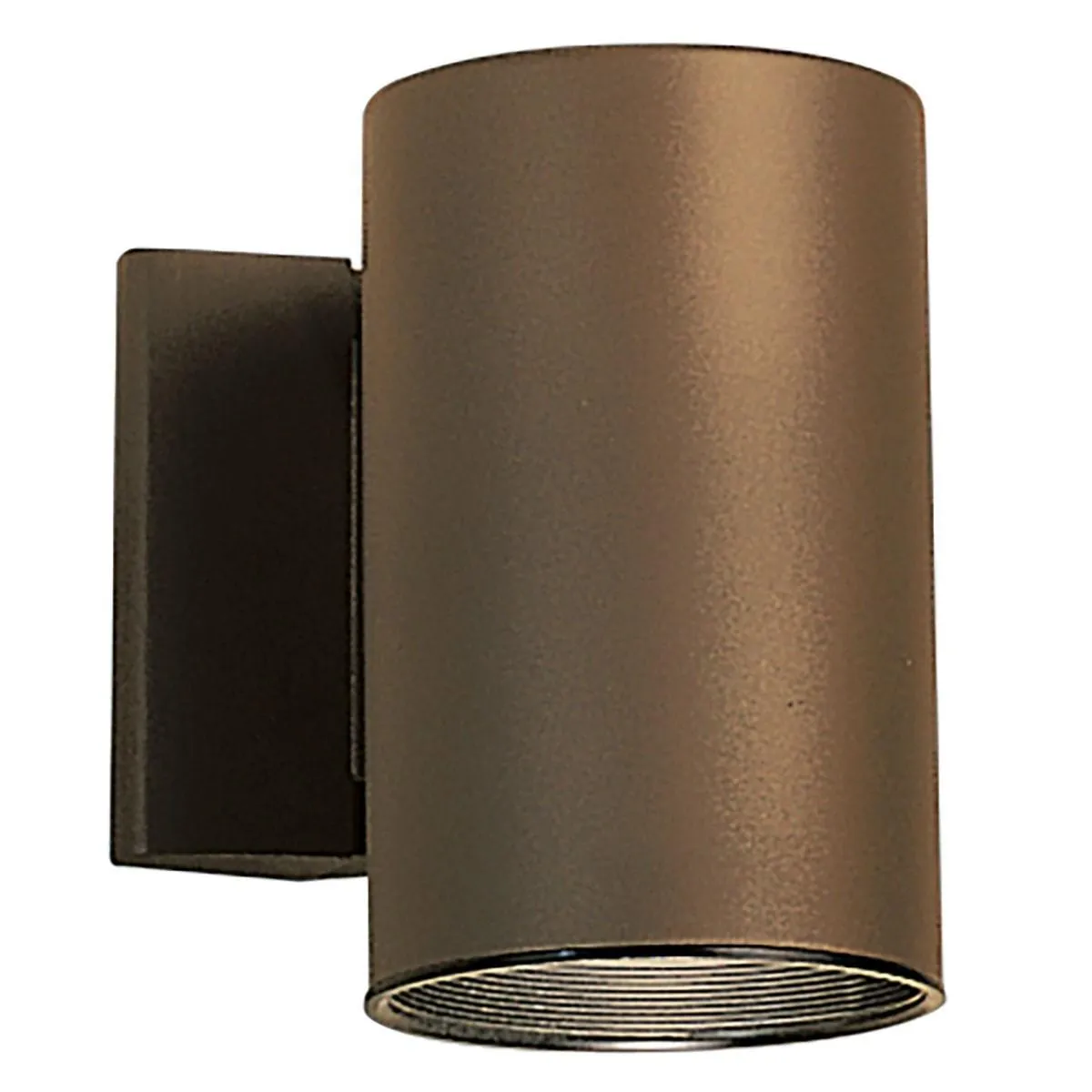 7 inch 1 Light Outdoor Cylinder Bronze Finish