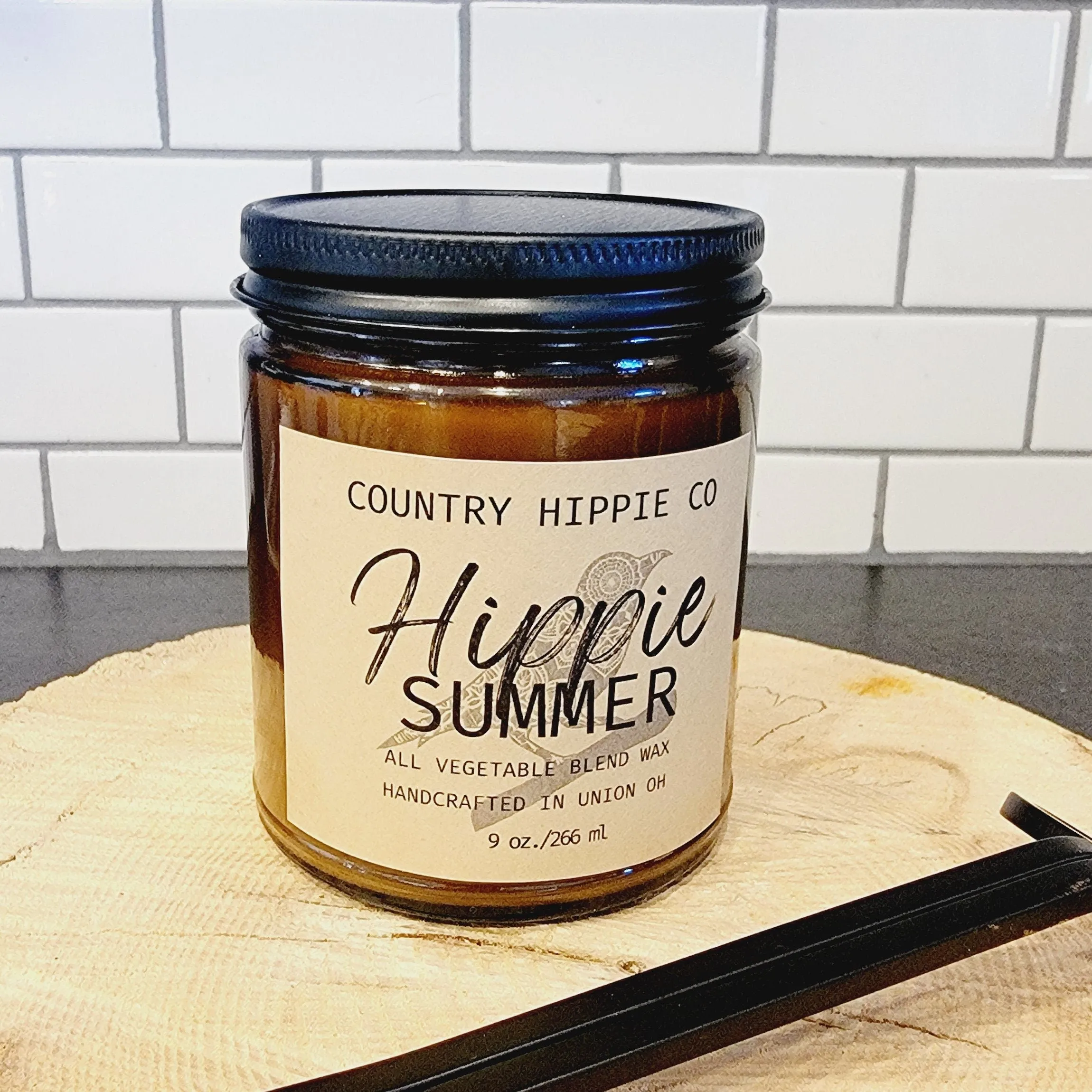 9 oz. HIPPIE SUMMER Apothecary-Inspired Candle