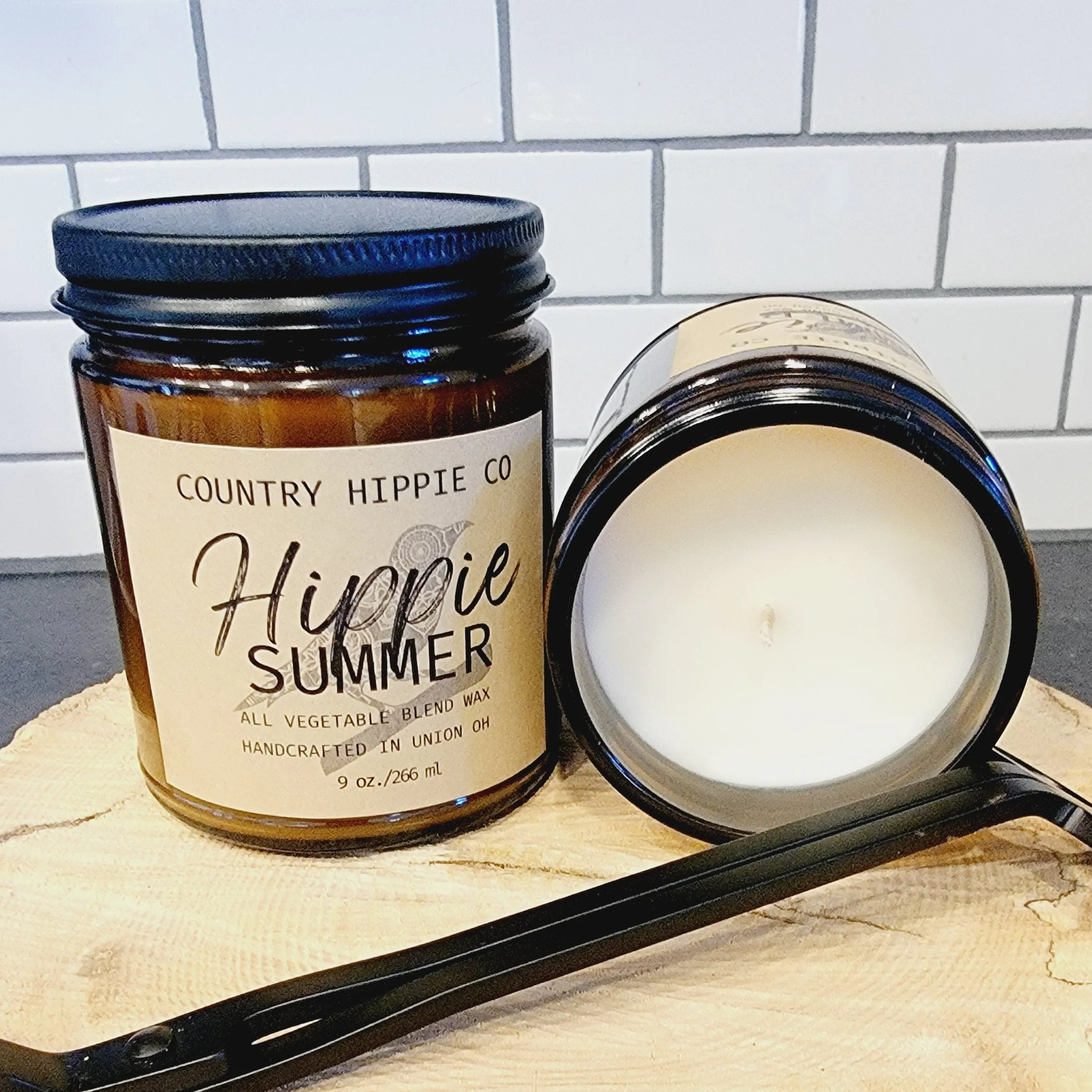 9 oz. HIPPIE SUMMER Apothecary-Inspired Candle