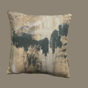 Abstract No 2 Linen Mini Cushion