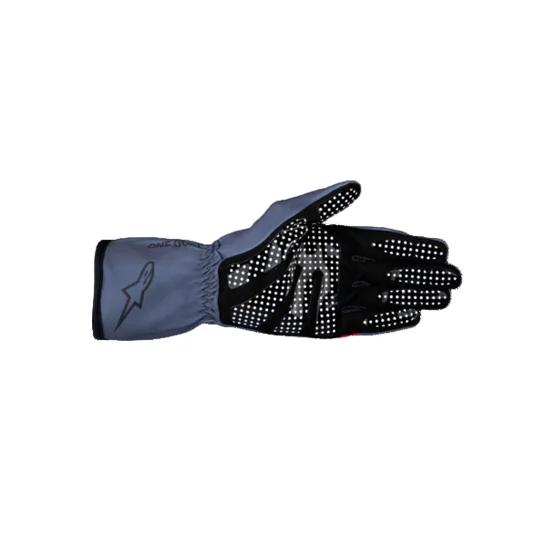 ALPINESTARS 3550625-9152-L Gloves for Karting Tech-1 K Race V2, Asphalt / Red / Charcoal, Size L