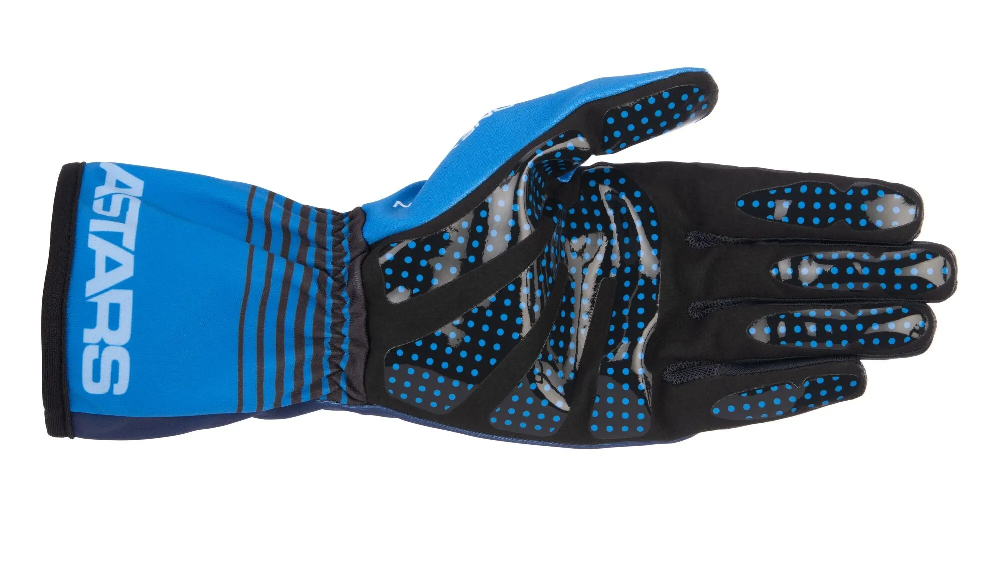 ALPINESTARS 3552223_78_L TECH 1 K RACE v2 FUTURE Kart gloves, navy blue/crest, Size L