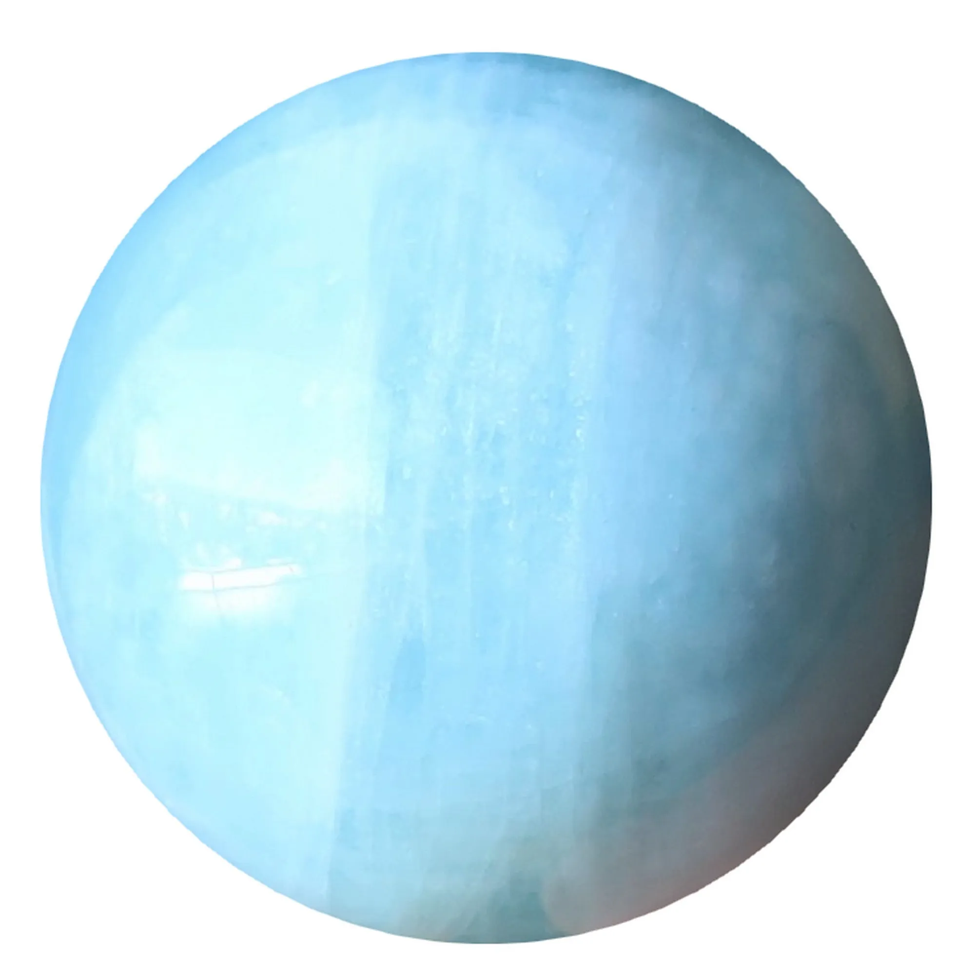 Aquamarine Sphere Blue Bliss Crystal Ball