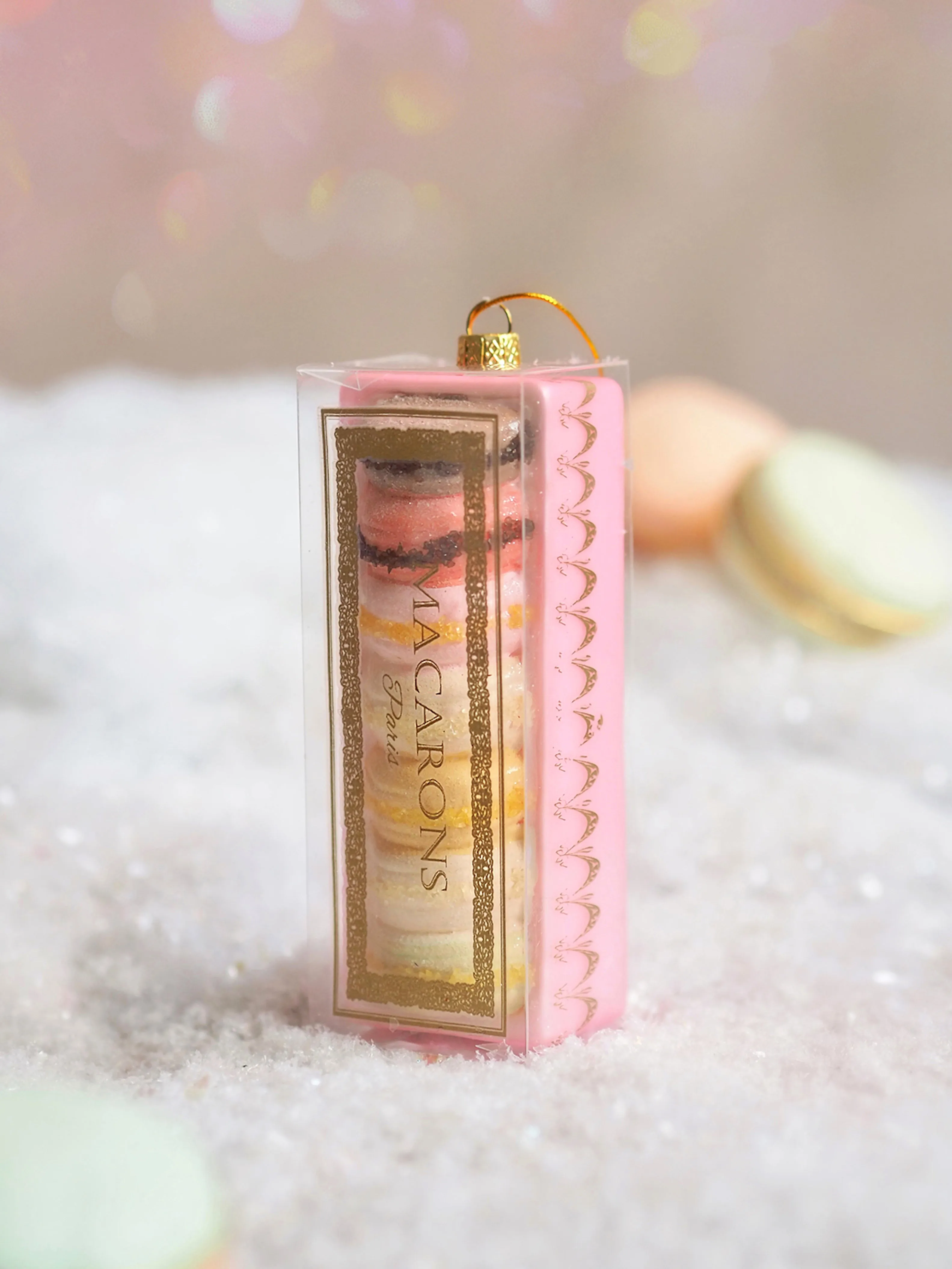 Boxed Macaron Ornament