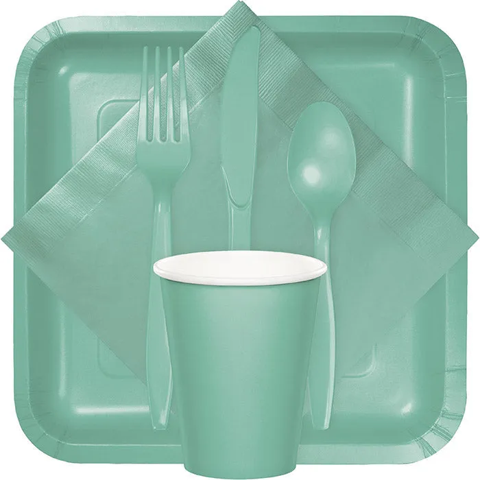 Bulk Fresh Mint Green Plastic Knives (600 per Case)