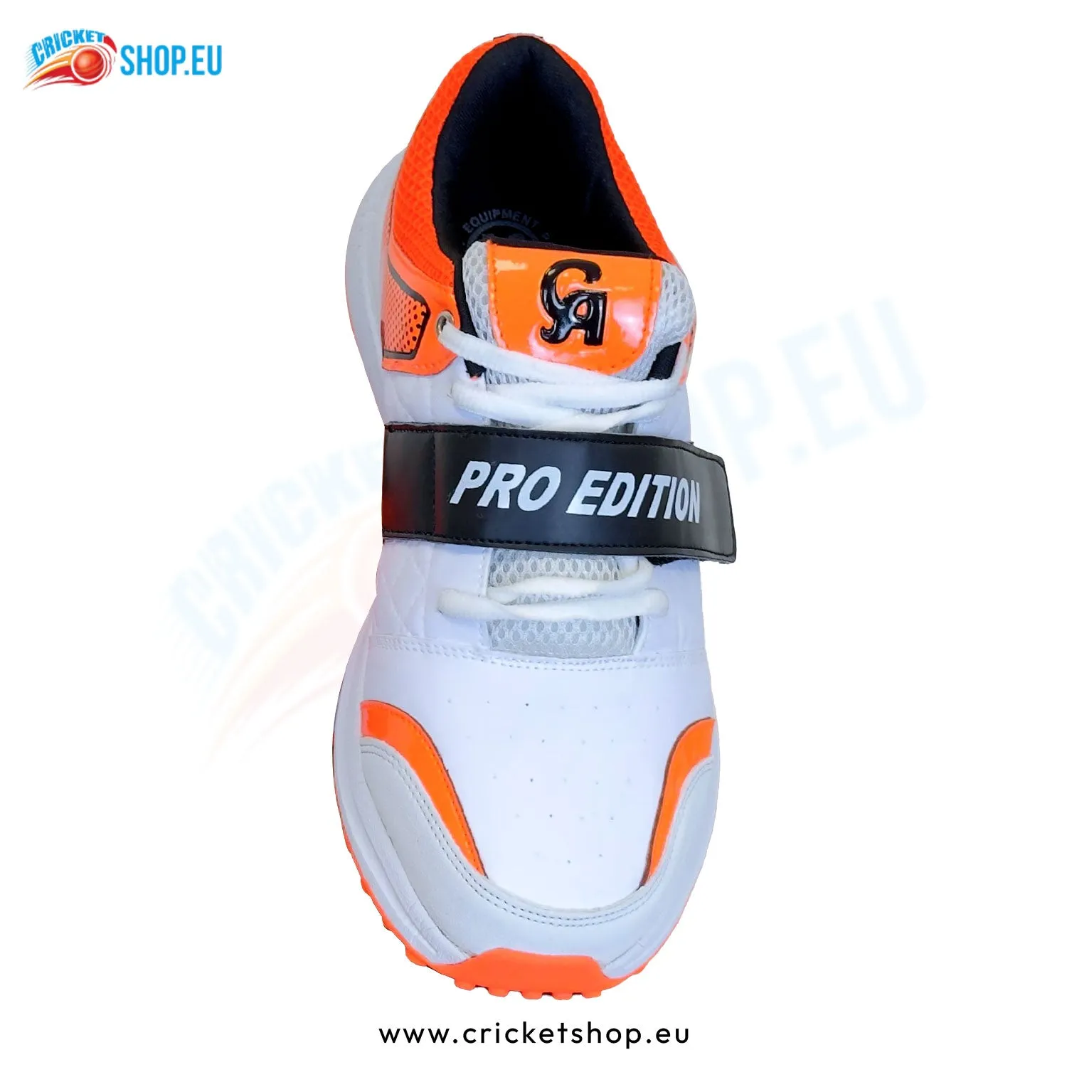 CA Pro Edition Cricket Shoes White/Orange