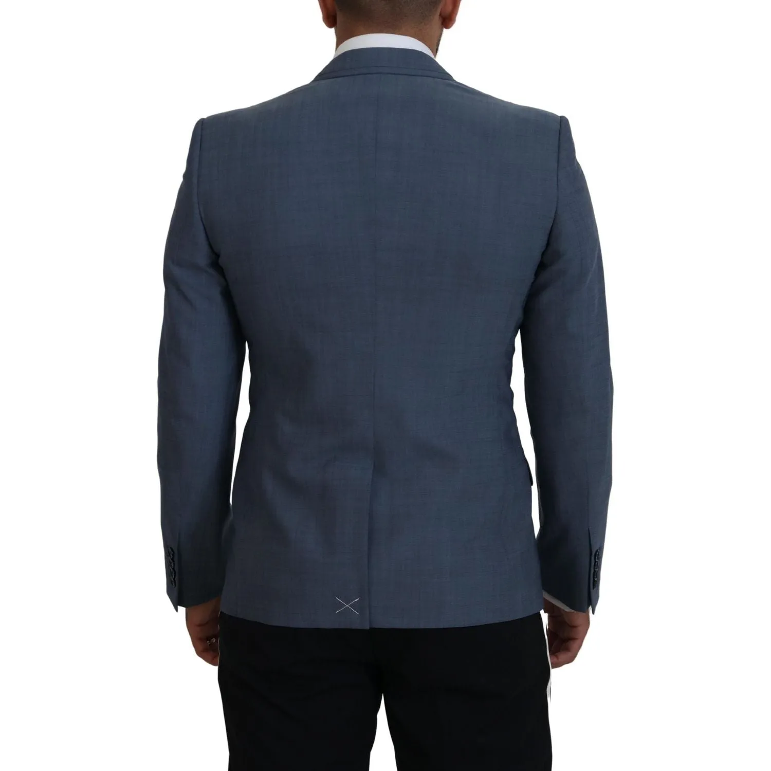 Dolce & Gabbana Elegant Blue Single Breasted Sport Blazer