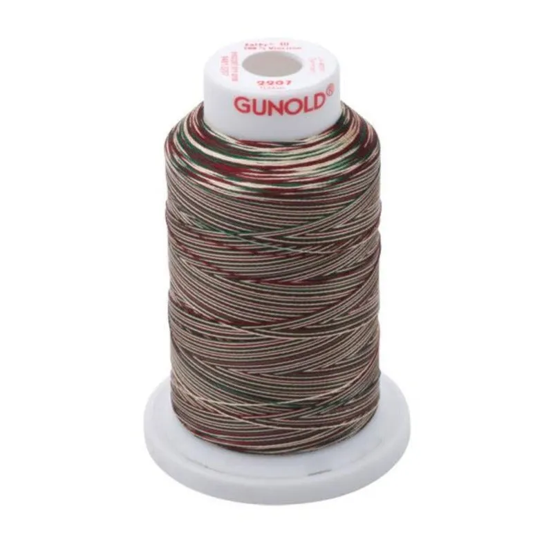 Gunold Embroidery Thread (Multi Color) - SULKY 40 - 1000m - 2207