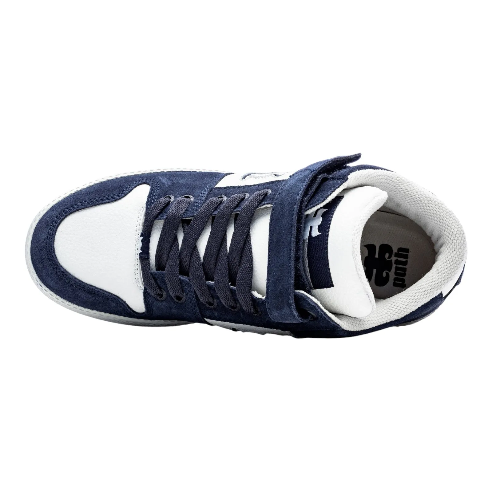 IPath Grasshopper Navy Suede Blue White Leather