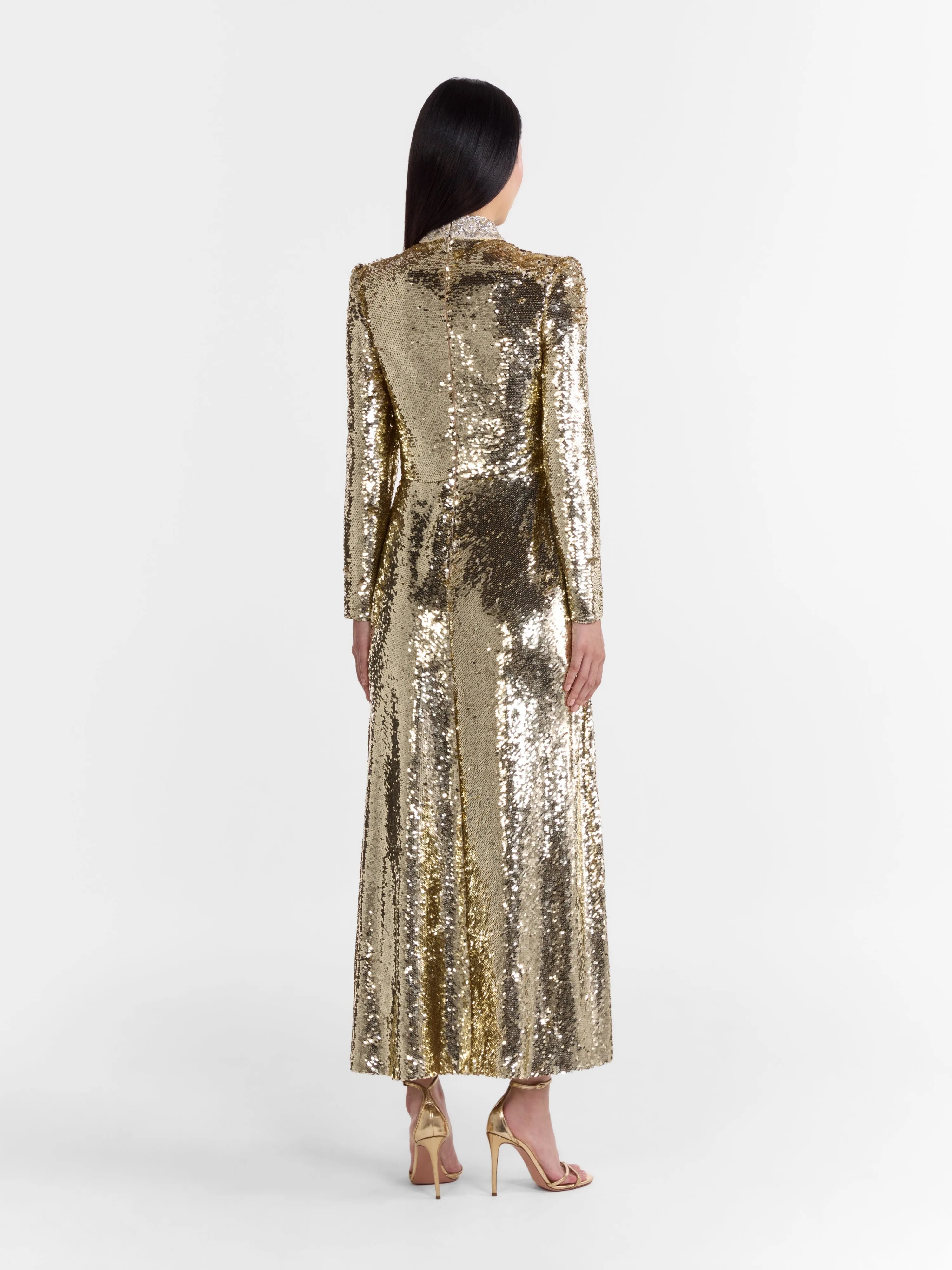 Jena Dress in Champagne