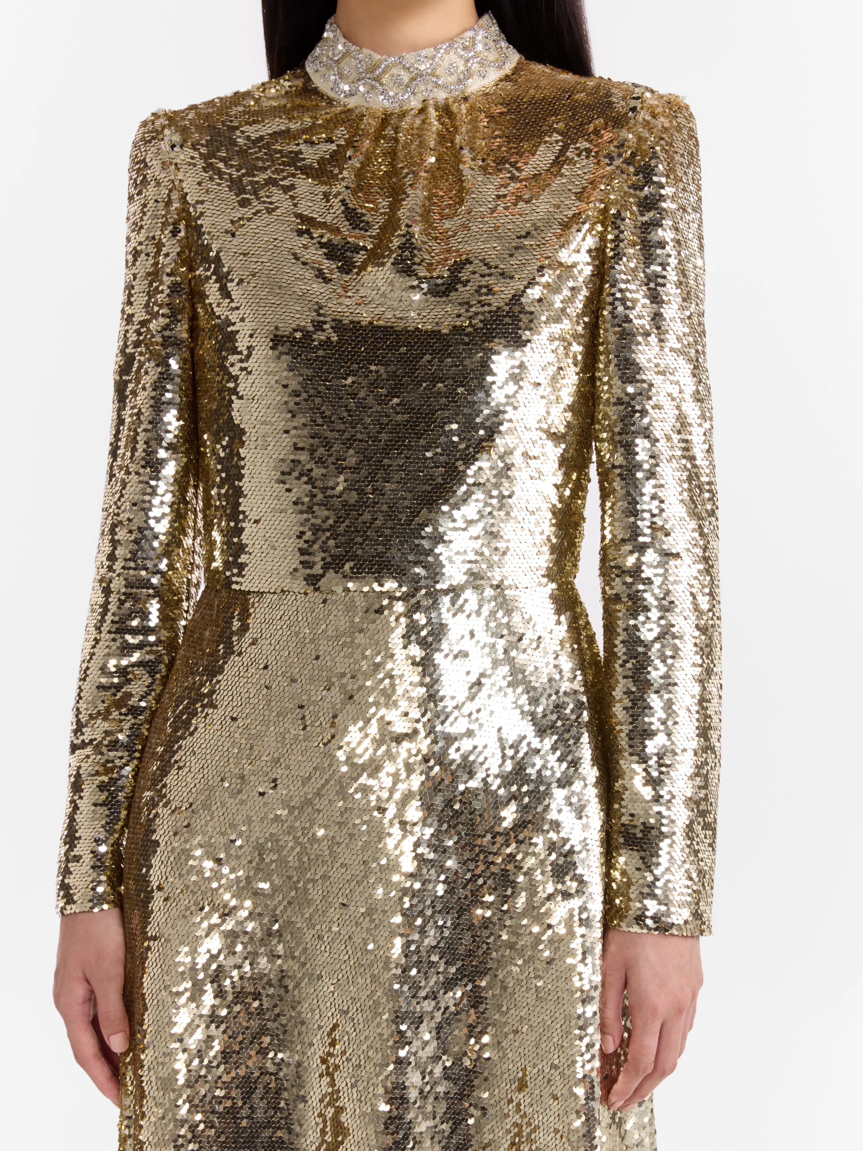 Jena Dress in Champagne