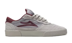 LAKAI CAMBRIDGE GREY/BURGANDY SUEDE