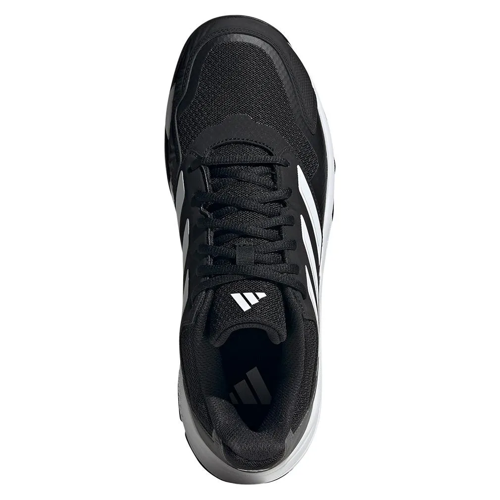 Men's CourtJam Control 3 Tennis Shoes Black and White