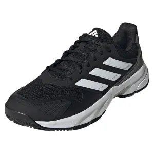 Men's CourtJam Control 3 Tennis Shoes Black and White