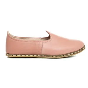 Men's Powder Pink Slip On Shoes