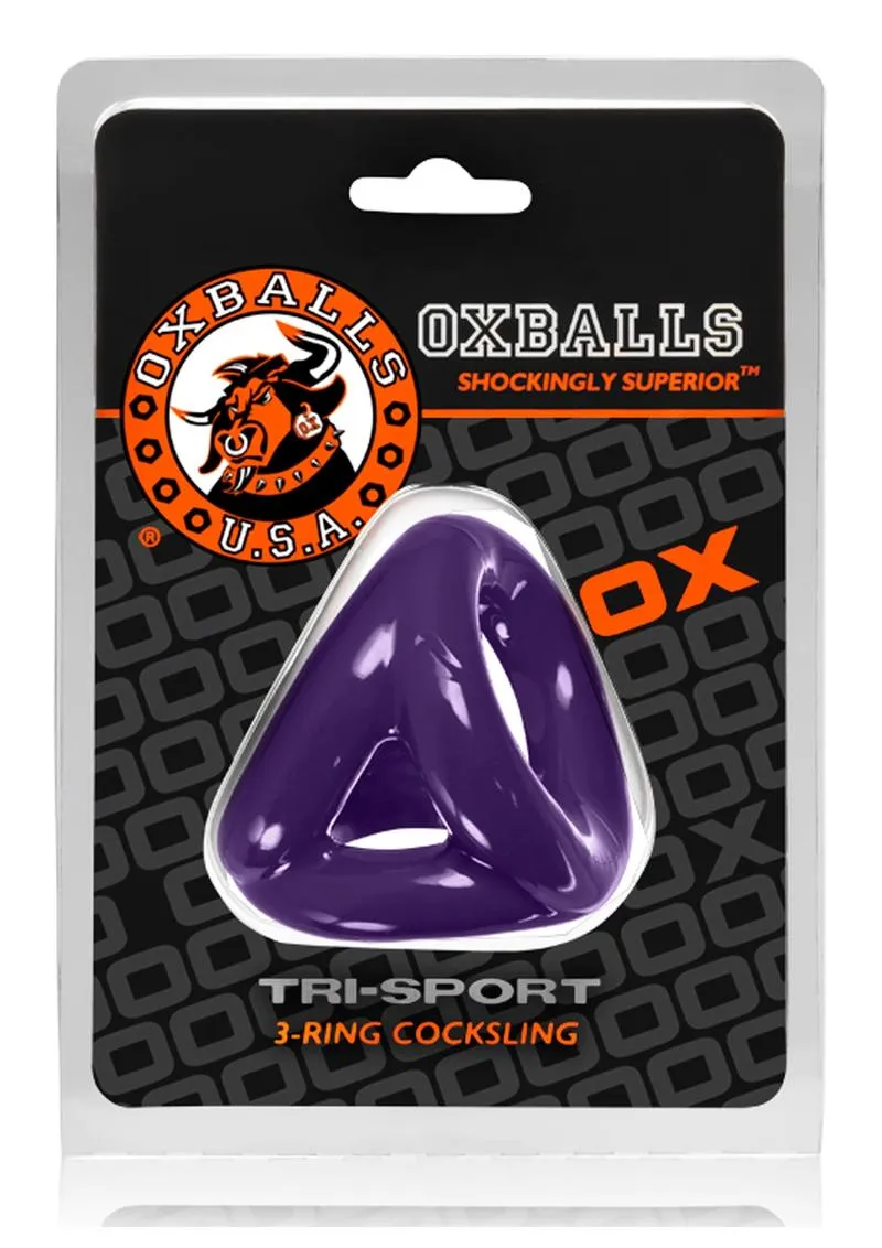 Oxballs Tri-Sport 3-Ring Cocksling