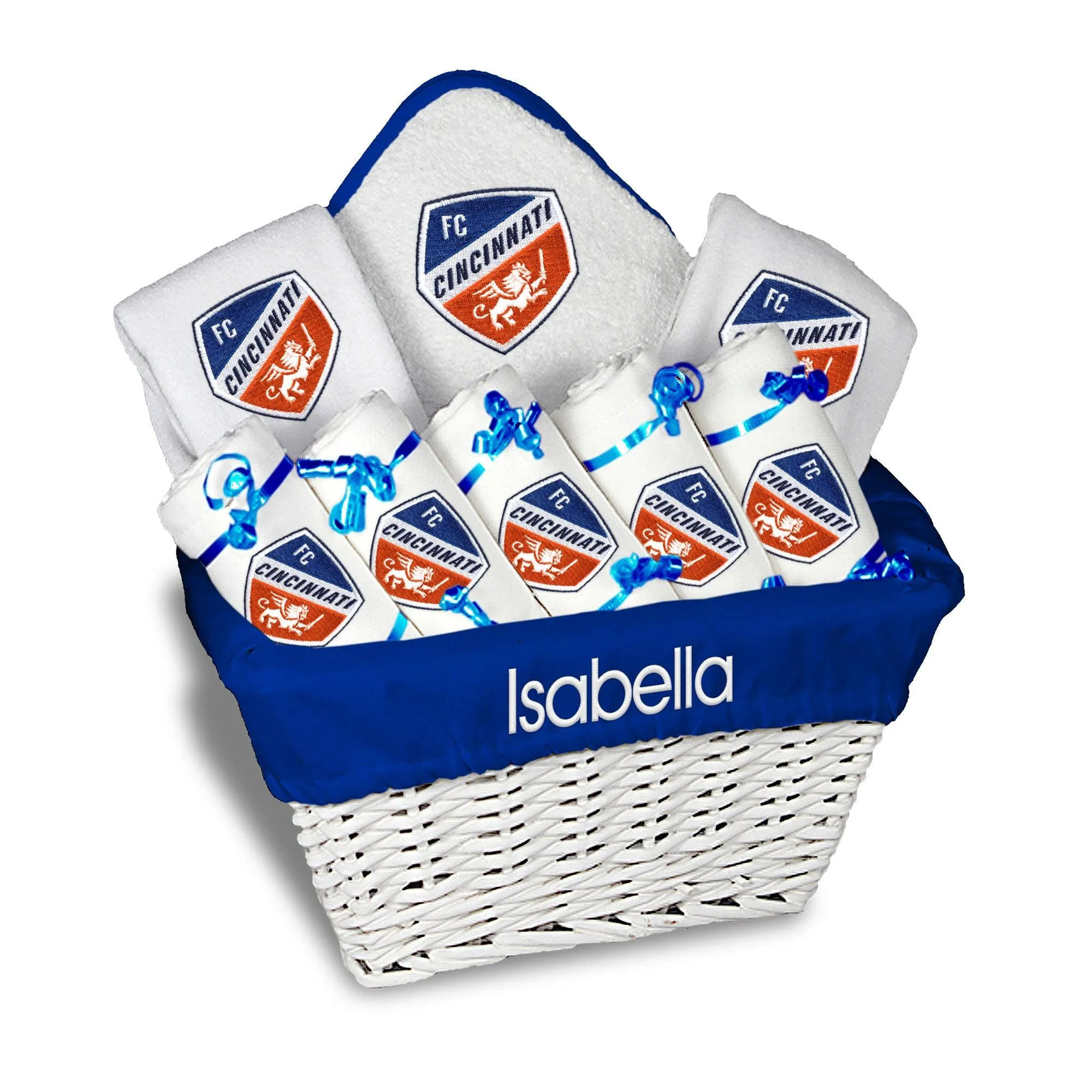 Personalized FC Cincinnati Large Basket - 9 Items