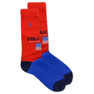 Polo Ralph Lauren Men's Polo Sport Color Block Crew Sock