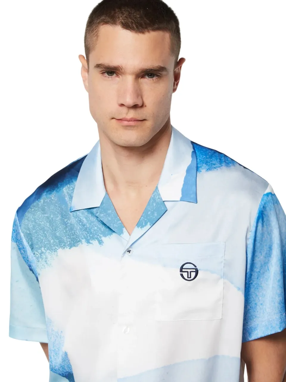 Sergio Tacchini Men's Spiaggia Cabana Shirt