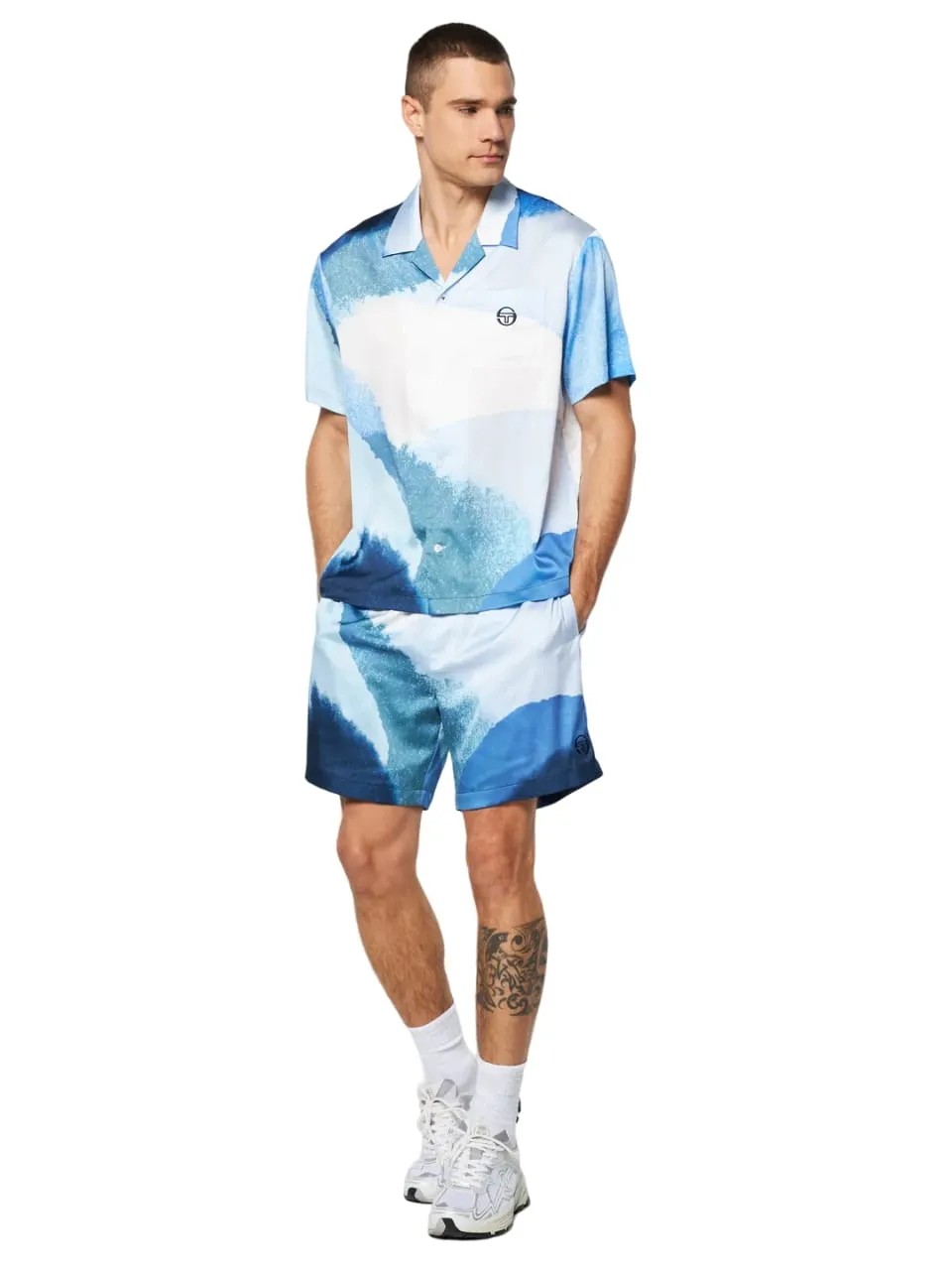 Sergio Tacchini Men's Spiaggia Cabana Shirt