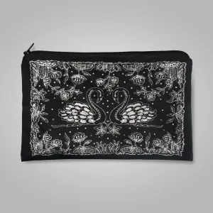 Swans Irish Lace Purse / Case