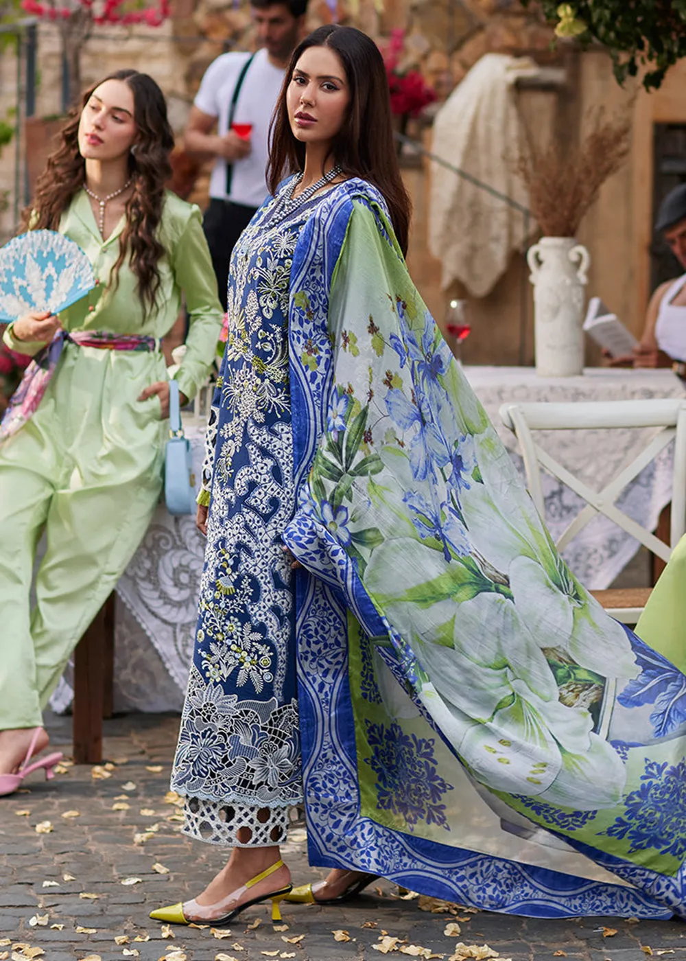 Te Amo Luxury Lawn '24 by Mushq | MODENA MAGIC