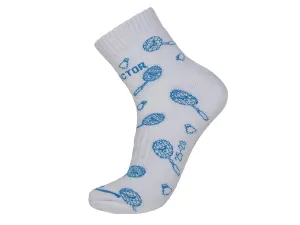 Victor Unisex Sport Crew Socks SK-163M [Hawaii Blue]