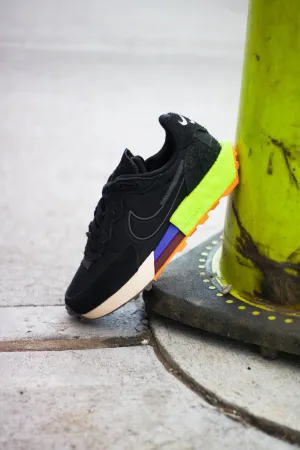 W NIKE FONTANKA WAFFLE "BLK/VOLT"