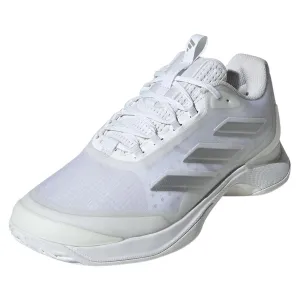 Women's Avacourt 2 Tennis Shoes White and Silver Metallic