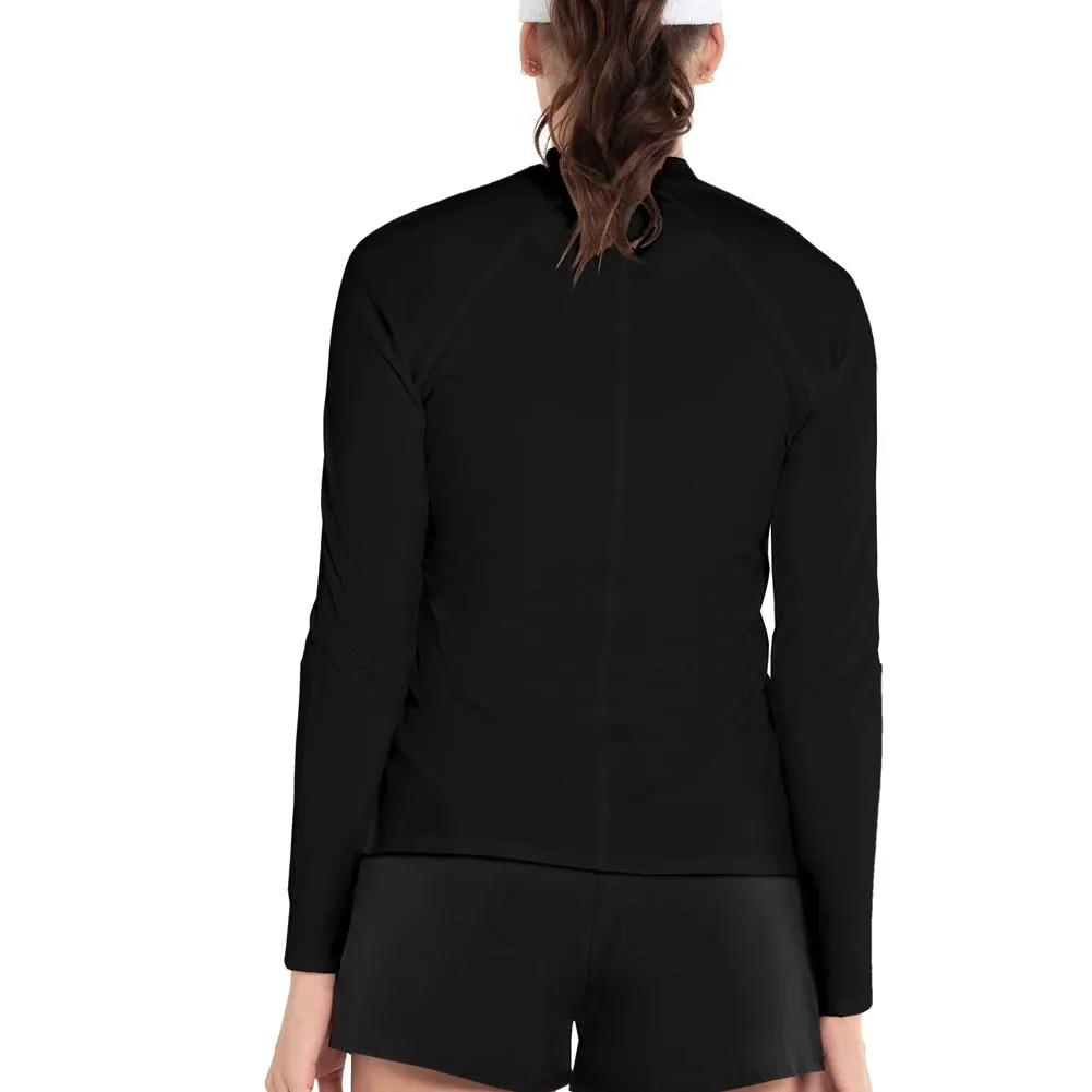 Women's Excel Zip Tennis Long Sleeve