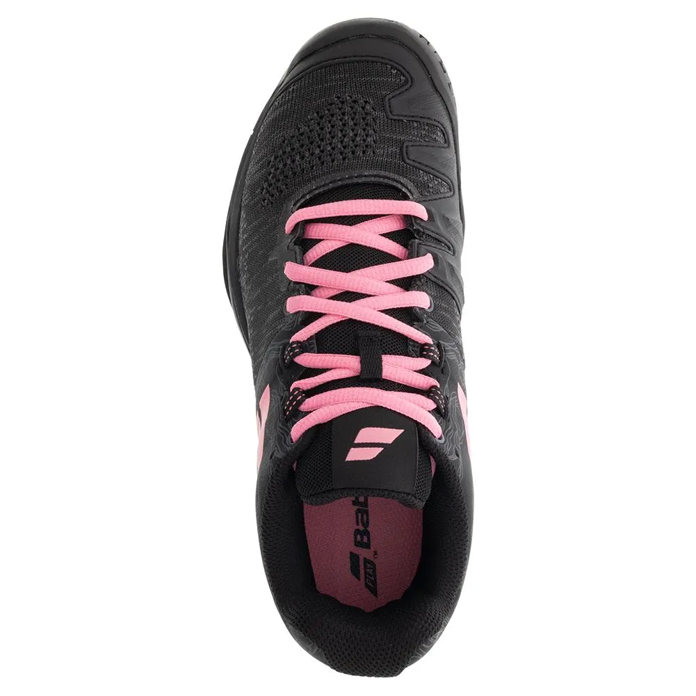 Women's Propulse Blast All Court Tennis Shoes Black and Geranium Pink