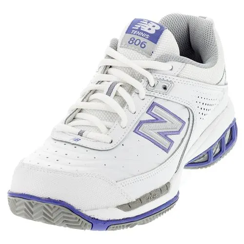 Women's WC806 B Width Tennis Shoes White